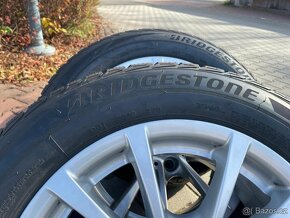 Prodám ALU BMW včetně zimních pneu - 5