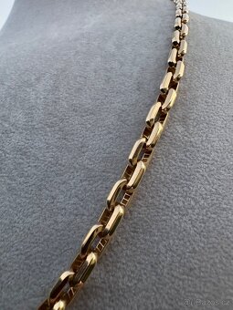 Zlaty řetěz ANKR - PILKA 32g 65cm 7mm - NOVÝ ZLATO NENOŠENÝ - 5