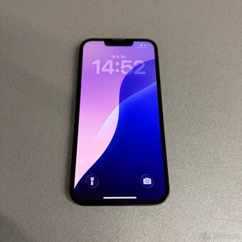 iPhone 13 128GB černý pěkný stav, 12 měsíců záruka - 5