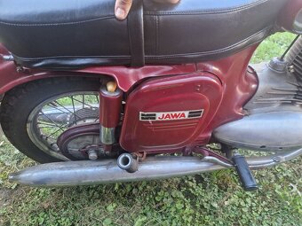 Parina Jawa 250 typ 559 rv 67 platne doklady biele spz - 5