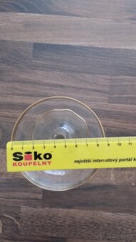 Sada sklenic se zlatým lemem na sekt - 6 ks - 5