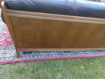 Kožená rustikální sedací souprava 3 - 2 - 1. - 5