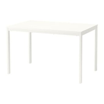 Rozkládací jídelní stůl + 6 židlí. - 5