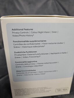 Chytrá kamera Ring Indoor Cam- nové jen rozbalené - 5