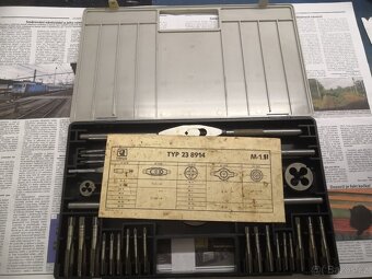 P:sada závitníků narex M1 HSS čssr - 5