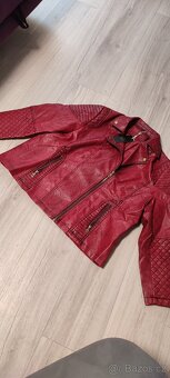 Dámská koženková bunda - 5