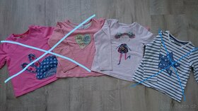 Dievčenské tričká, veľkosť 86, 92, 98 a 104 - 5
