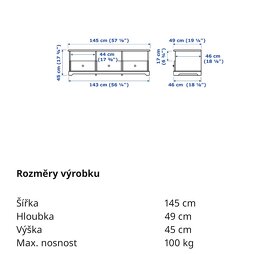 Obývací stěna, Ikea - Liatorp - 5