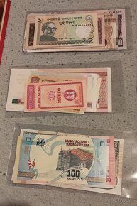 100 kusů bankovek Svět UNC super cena - 5