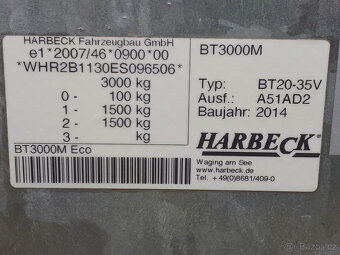 Přívěs na loď Harbeck BT 3000 M Eco Line jako nový - 5