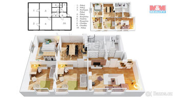Prodej bytu 5+kk, 101 m², Letohrad, ul. Živnostenská - 5