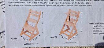 Rostouci detska zidle Hajdalanek Aneta - 5