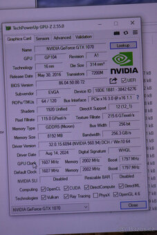 Počítač i na hry i7 16Gb GTX-1070 8Gb 256Gb SSD - 5