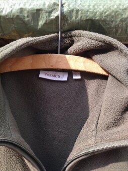 Mikina khaki fleece - 5