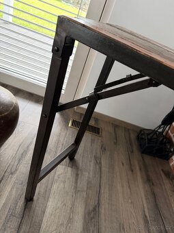 Designovy Konzolovy stolek- industrialni styl - 5