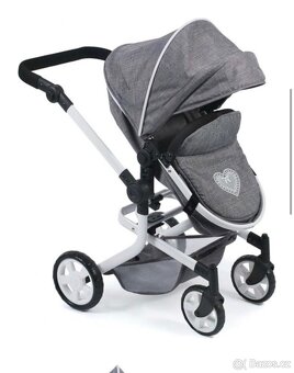 Dětský kočárek Doll stroller up to 52 cm - 5