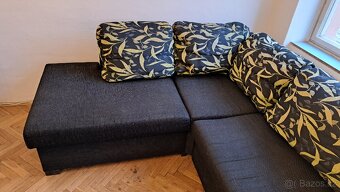 Rohový rozkládací gauč - 5