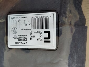 Reflexní pracovní kalhoty 2x v. 54 - 5