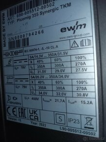 EWM picomig 355 - 5