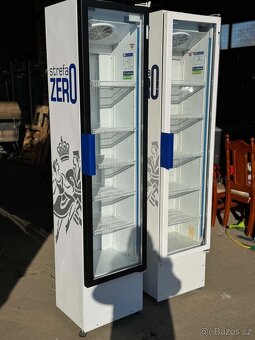 Prosklená chladicí lednice SLIM - 5