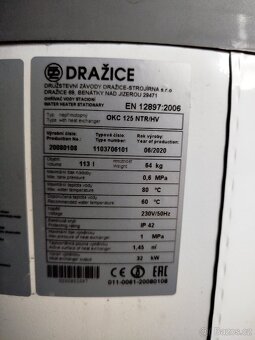 Dražice OKC 125 NTR/HV 1103706101 s cirkulací - 5