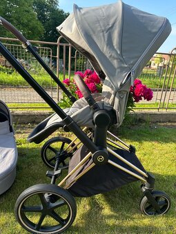 Komplet Cybex priam rosegold 2022 4.0.- sporťák i korba - 5