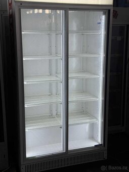 Prosklená chladicí lednice 117x65x231cm - 5
