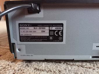 Videopřehřávač SONY - 5