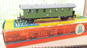 DB. TT. Osobní historický vůz. 2.třída. Pružínové spřáhlo - 5