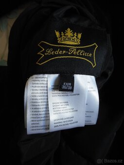 dámská oboustranná bunda - potisk listy - 5