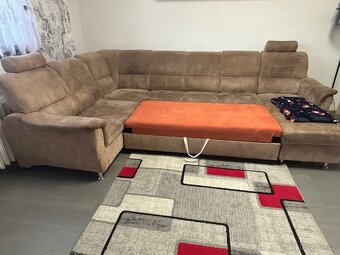 Rozkládací pohovka s úložným prostorem - 5