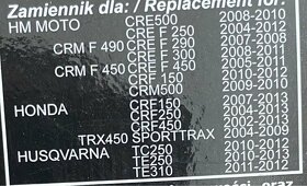 Honda CRF 125, 250, 450 atd. - 5