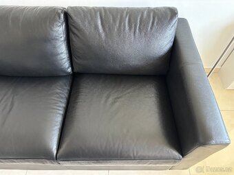 3místná kožená pohovka IKEA Vimle, Grann/Bomstad - 5