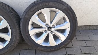 Prodám original letni alukola Kia Rio 4x100 195 55  16 - 5
