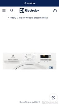 pračka Electrolux EW6FN528WC 8kg (1 rok v záruka) - 5