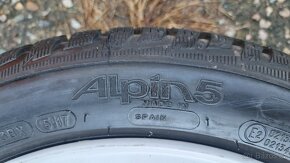 Škoda 5JJ601025 alu kola 17" Savio bílá s pneu Michelin - 5