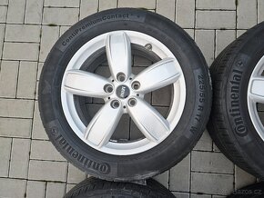 Originál alu kola MINI Coutryman 5X112 7 1/x17 + letní pneu - 5