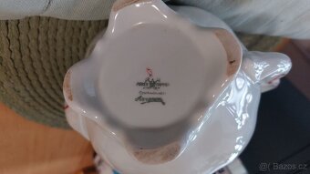 čajový servis Avignon Pirken Hammmer - červená linka - 5