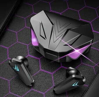 Bezdrátová pecková hudební/herní sluchátka X15 - 5