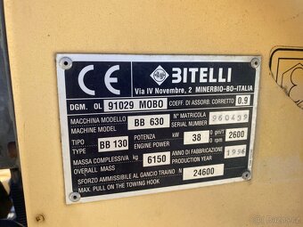 Kolový finišer Bitelli BB 630 - 5