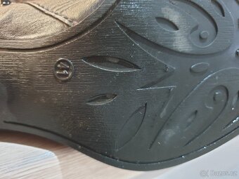 Hnědé kozačky, vel.41 - 5