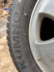 Kompletní zimní kola R14 nové pneu - 5