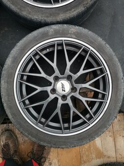 Disky AEZ Crest Dark R17 5x108 - 5