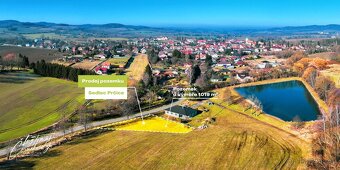 Prodej stavebního pozemku 1019 m  Sedlec-Prčice, klidná loka - 5