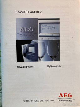 PRODám MYČKU na nádobí AEG - 5