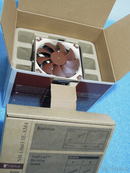 Chladič Procesor AMD AM5 AM4 Noctua NH-L9x65 SE-AM4 PWM - 5