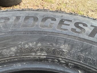 Zimní pneumatiky Bridgestone 215/65/17 - 5