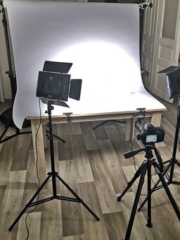 Trvalá LED světla na stativu - Yongnuo YN600L 4680lm - 2 ks - 5
