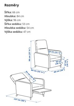 GISTAD Polohovací křeslo - 5