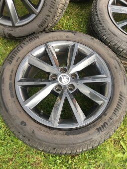 ALU kola Škoda Beam 5x100 R16, letní pneu - 5